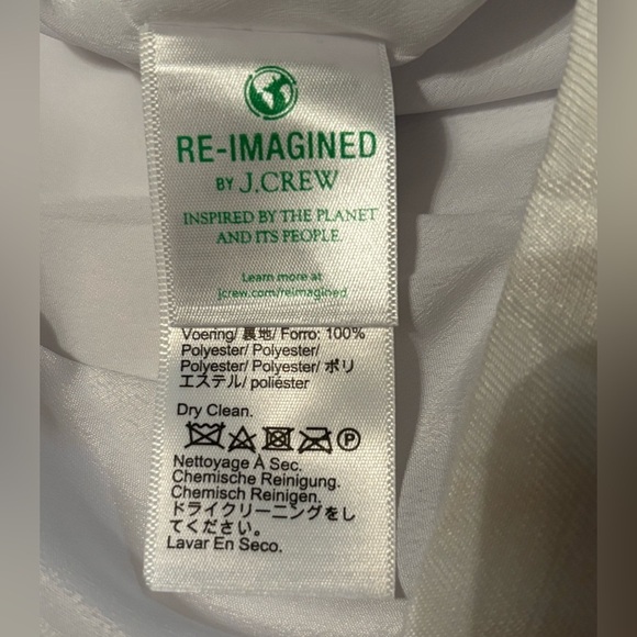 J. Crew High-rise pleated suit short in Chelsea linen-cupro blend, Size 14, NWT - Picture 6 of 6